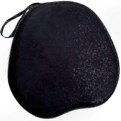 Pochette de rangement pour écouteurs en EVA antichoc, motif dessin animé, noire. (1/4)