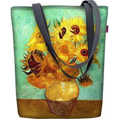 Bolso de lona soleado - Girasoles (1/5)