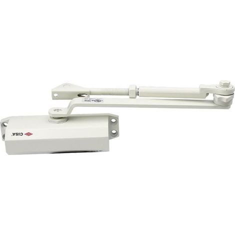 Cierrapuertas 60470/71 con Retenedor Blanco CISA