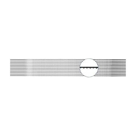 Lama per sega donau-elektronik 810442 taglio metallo 130 mm