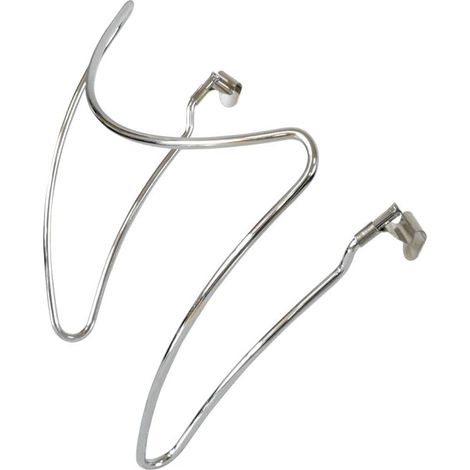 Support Couvercle Barbecue - 1 Pièce - Acier Inoxydable - Fixation Latérale Coulissante - Pour Weber Charbon 47 57 67 cm (1/5)