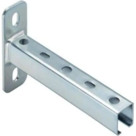 Consola con acabado de zinc 41x41mm, longitud 500mm