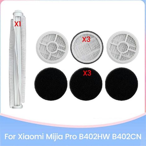 Kit de brosse, filtre et éponge pour aspirateur Pro B402HW B402CN (élimination des acariens) - Pièces de rechange (1/5)