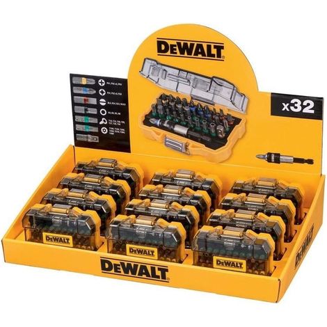 DEWALT SCREWDRIVER BIT SET 32 MERCHANDISER (1/5)