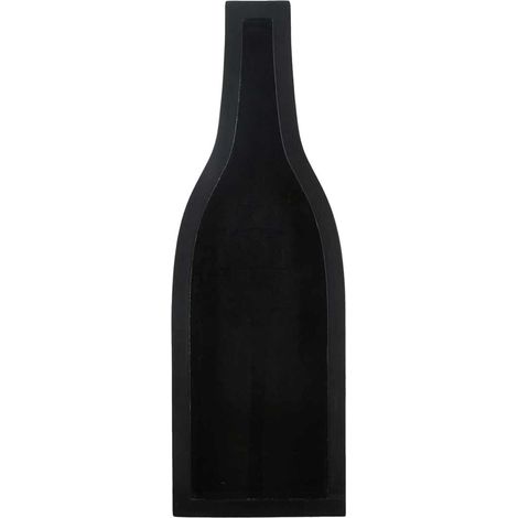 Collecteur de Bouchons de Vin en bois noir (1/2)