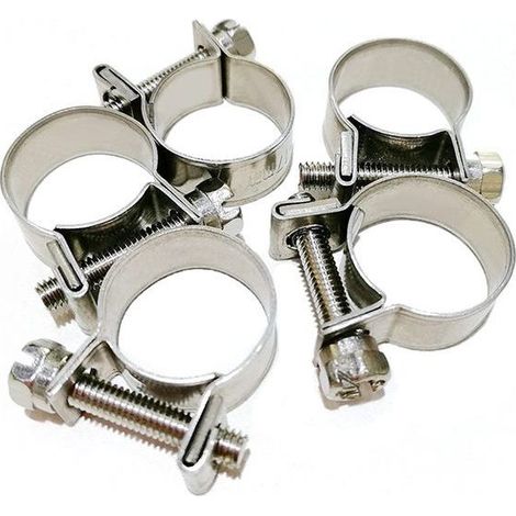 Dieses Set enthält 10 Mini-Schlauchschellen, geeignet für Wasserleitungen und elektrische Schaltschränke. (Einstellbarer Durchmesser: 6-8 mm). (1/5)