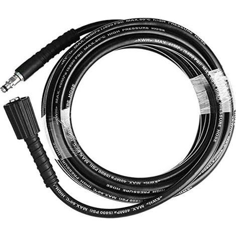 10M Tuyau de Remplacement pour Nettoyeur Haute Pression Karcher K3-K7, Connexion M22 Type Clic (1/4)