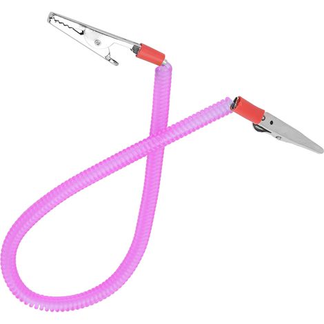 Pince à serviette dentaire élastique portable - Instrument de soins bucco-dentaires professionnel - Violet (1/5)