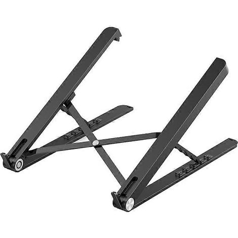 Support de radiateur portable surélevé pour ordinateur portable (noir) - 1 pièce-29X21CM-Black (1/3)