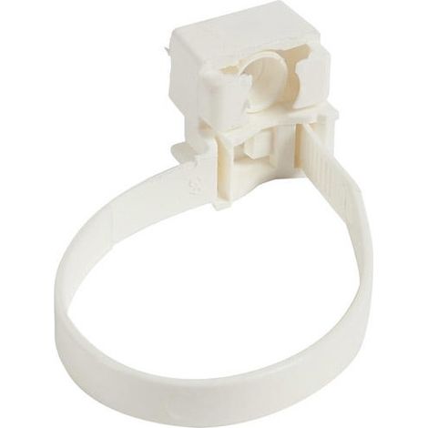 Legrand – Collier à embase réglables pour conduits Ø16mm à Ø32mm – Blanc RAL9010 – Installation facile pour finition soignée – Vendu à l'unité