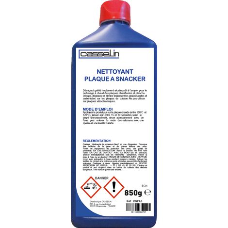 Nettoyant plaque à snacker - 850 mL - Lot de 6 - Casselin (1/2)