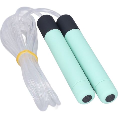 Corde à sauter lumineuse LED pour fitness, entraînement et perte de poids - Vert