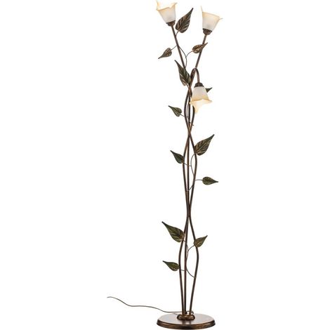 [GEBRAUCHT] B-Ware Onli Lighting Stehleuchte Miranda Stehlampe Standleuchte Florentiner Stil Bronze