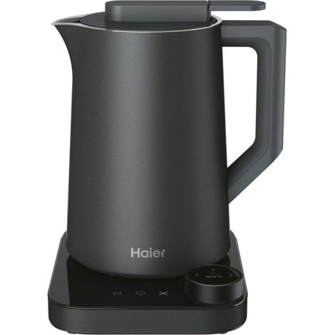 Hervidor eléctrico Haier HKE7W 011 1,3 L 2200 W gris (1/5)