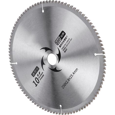 Kreissägeblatt, Universal-Holztrennscheibe, Hartmetallscheibe, Schneidwerkzeug, 100T (1/5)