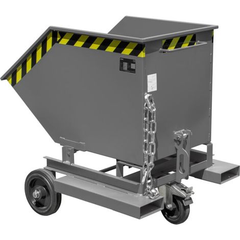 Bauer Südlohn Camion benne KW-ET 250, peint, gris souris (1/5)