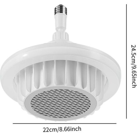 Chauffage de plafond pour salle de bain, ventilateur de chauffage de plafond, 600 W, avec protection contre,Gris (1/3)