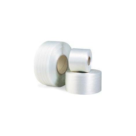 Umreifungsband Breite 25mm L.450lfm 86 SCC Polyester weiß Reißfestigkeit 925kp (1/2)