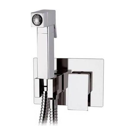 SET MISCELATORE A INCASSO CON DOCCETTA SHUT-OFF Misura: Cromo