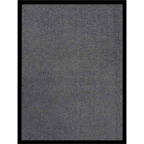 vidaXL Felpudo gris antracita 40x60 cm (1/5)