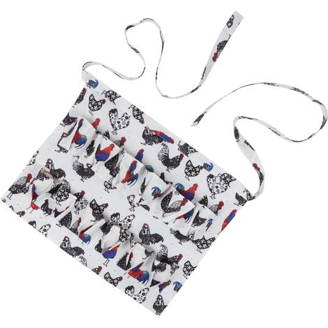 Tablier de collecte d'œufs à poches multiples pour poules et canards - Fournitures de ferme - Type 2 L - 12 poches (1/5)