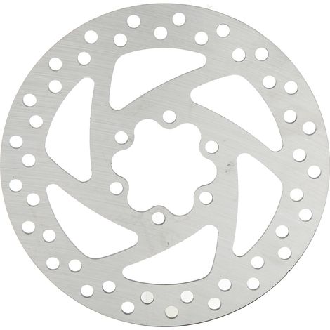 Disque de frein 140mm en acier inox pour trottinette électrique, 6 trous avec vis - Kit de freinage (1/5)