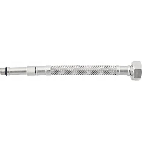 Manguera de grifo trenzada 50cm 1/2''x10 Acero inoxidable