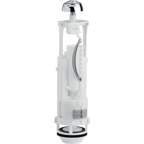 Siamp – Mécanisme de chasse d'eau réglable – Effort d'actionnement inférieur à 20N – Débit de rinçage puissant 3,5 l/s – Pour réservoirs céramique ou plastique