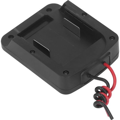 Adaptateur Batterie Convertisseur Alimentation 14,4V 18V Base Batterie DIY Prise Sortie 12AWG (1/5)