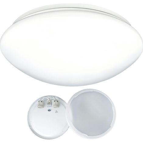 DAISY RIVA plafoniera rotonda da superficie IP44 2xE27 Bianca (1/5)
