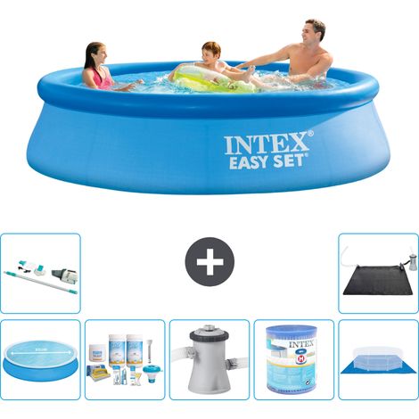 Intex Piscine Easy Set Ronde - 305x76 cm - 8-pièces S30567 (1/4)