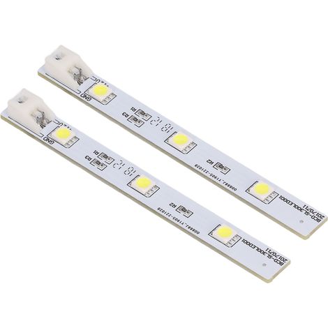 Stück LED-Lichtleisten für Kühlschränke, augenschonend weiß, LED-Lichtstreifen für Gefrierschränke, passend für Electrolux BCD SL300LED001 DC12V (1/5)