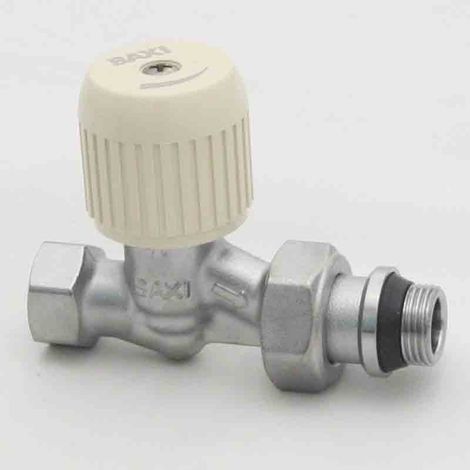 Llave bitubo para roscar (rosca hembra) SERIE 200 - BAXI Forma: Recta - Diámetro: Ø3/8"