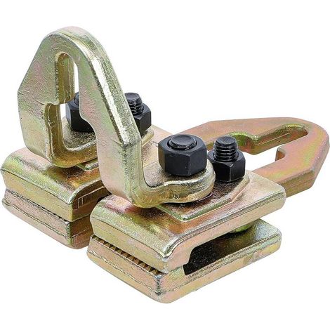 Pince Carrosserie 120 mm - Deux Sens de Traction, Max 5 t Latéral 3 t - Robuste et Polyvalente - D-Work