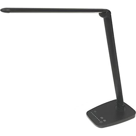 Unilux Twistled Schreibtischlampe Schwarz mit Lichtanpassung