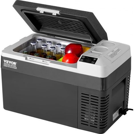 Tragbarer Autokühlschrank, 12-Volt-Autokühlschrank, 25 L Einzelzonen-Tragbarer Gefrierschrank, Einstellbare Temperatur, Kompressorkühler für Zuhause, Outdoor, Camping, Wohnmobil, Auto (1/5)