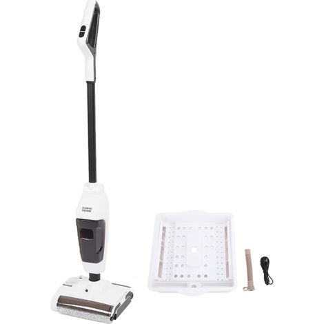 Aspirateur serpillière humide sec nettoyage auto – Double vitesse sans fil nettoyeur sol maison tapis moquette blanc, nettoyage (1/5)