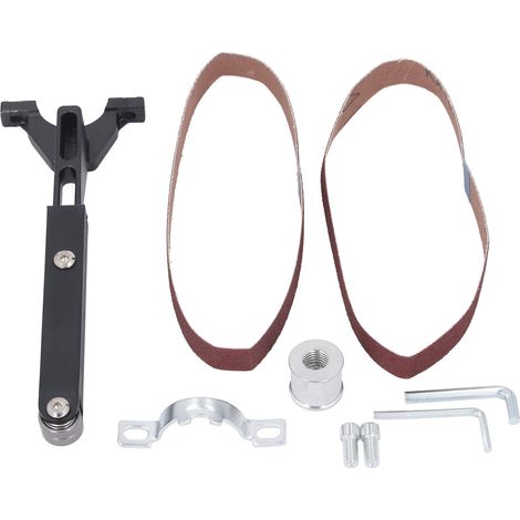 Accessoire de ponceuse à bande pour meuleuse angle électrique - Kit de conversion stable et efficace pour modèle 100 M10 M14 (1/5)