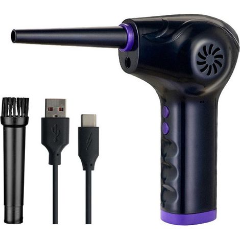 Wireless handheld computer keyboard blower