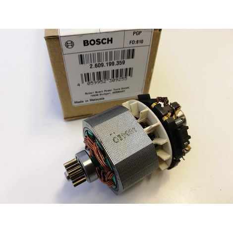 Bosch – Moteur pour perceuses GSR et GSB 18 – 2609199359 – Pignon 17 dents – Compatible avec modèles BS 18-A et GSR 18 V-LI