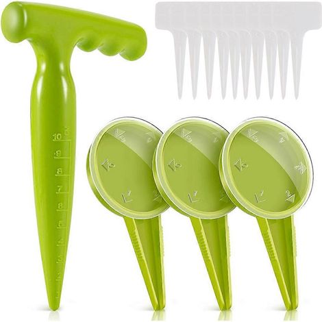 Ensemble d'outils de jardin réglables à 5 vitesses, perforatrice en plastique pour jardin. (1/5)