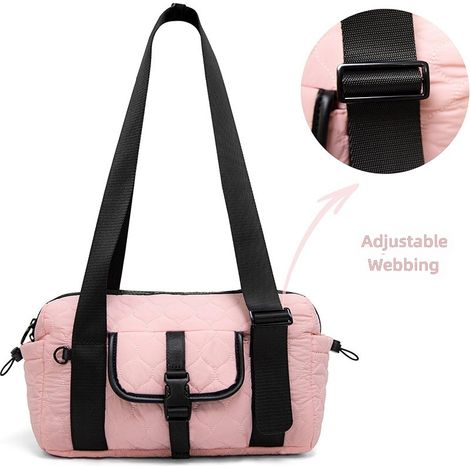 Sac bandoulière imperméable pour femme, de sport voyage avec poche étanche (1/5)