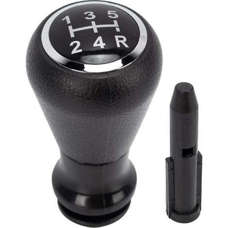 Knob De Levier De Vitesse 5 Vitesses - Compatible Avec Citroën C1 C3 C4 106 À 807 - ABS - Remplacement Direct - 1 Pièce (1/5)