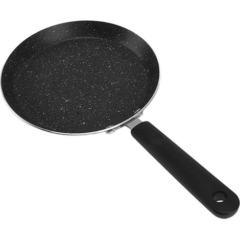Poêle à Crêpes Antiadhésive Ronde en Alliage d'Aluminium Portable, Cuiseur à Pancakes 6 pouces (1/5)