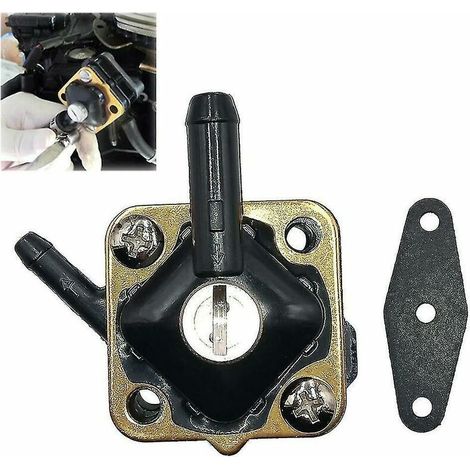 Fuel pump for Johnson Evinrude 6-15 HP outboard motors 1974-1992, replaces 397839 and 395091. (1/5)