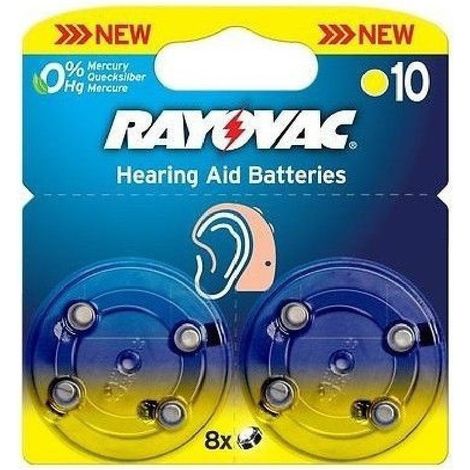 Trade Shop - 8 PEOPLE BATTERIES BIP FÜR AMPLIFON APPARECCHI ACUSTICS PR70 Varta Rayovac HA 10 -