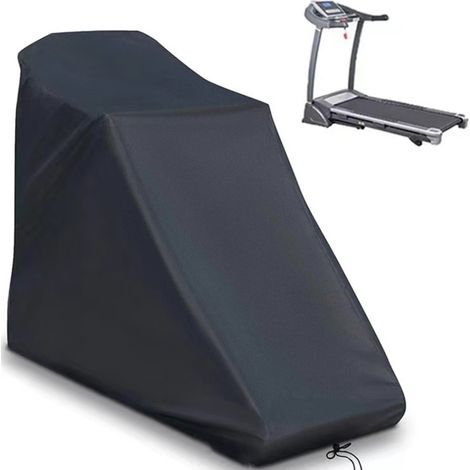 Housse de tapis roulant pliable avec fermeture éclair, housse de protection anti-poussière pour tapis roulant d'entraînement