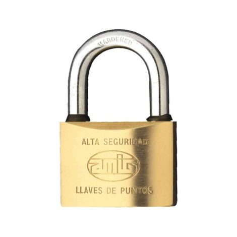 CANDADO 150-40 LATON MATE (S) - AMIG