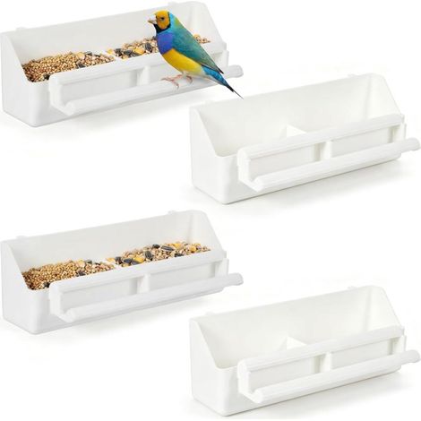 4-teiliges Vogelfutterhaus-Set, Hängende Vogelfutterhäuser (1/5)