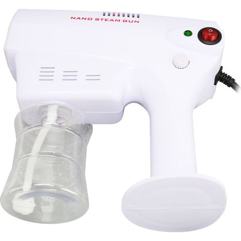 Pulvérisateur électrique à brouillard, grande capacité 260ml, portable à buse nano, pistolet pulvérisateur à main, prise UE 220-240V, atomiseur haute performance. (1/5)